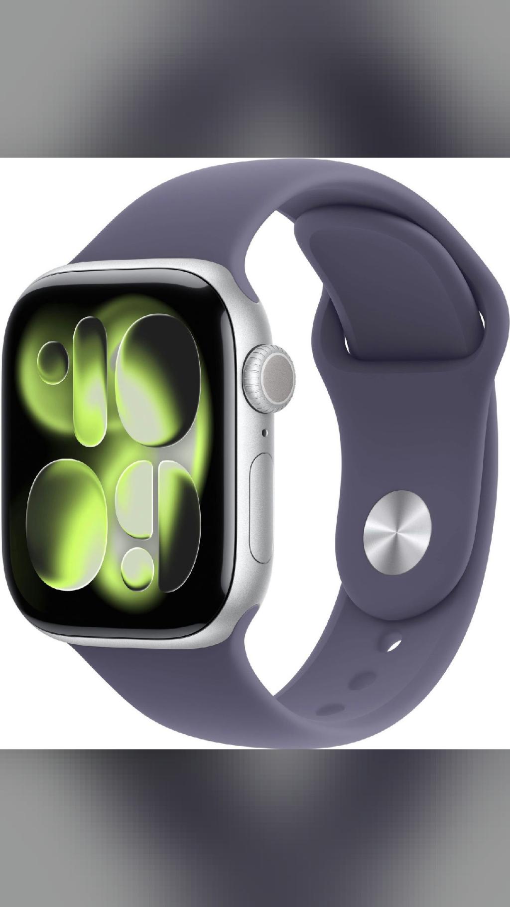 気になる人向け Apple Watch Gen 11 Series 11 42mm Silver Aluminum - Purple…