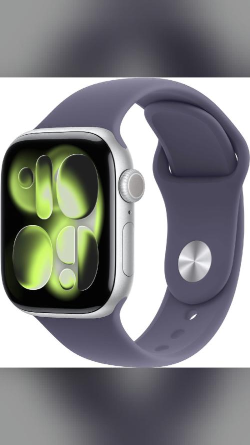気になる人向け Apple Watch Gen 11 Series 11 42mm Silver Aluminum - Purple…