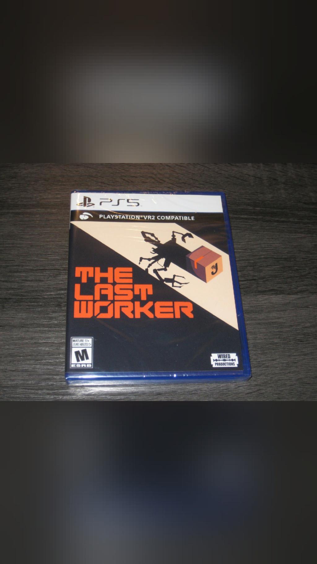 add to the backlog THE LAST WORKER US Release Brand New Factory…