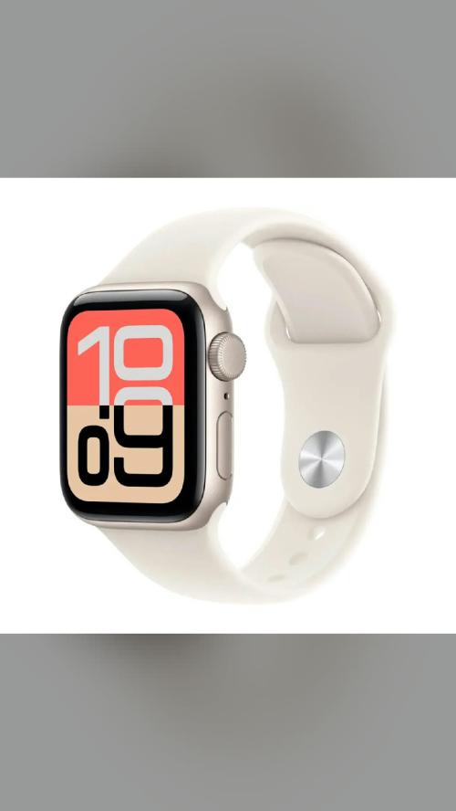 deal of the day Apple Watch SE 3 40mm GPS Starlight Aluminum Case w…