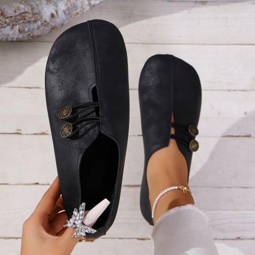 New Summer Soft Leather Flat Casual Shoes