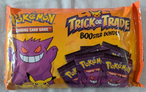 Pokemon TCG Trick or Trade Halloween BOOster Bundle 2022 40 Mini Packs 120 Cards