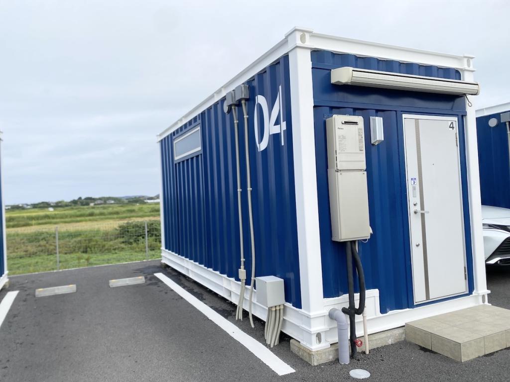 コンテナホテルか、気になるな！