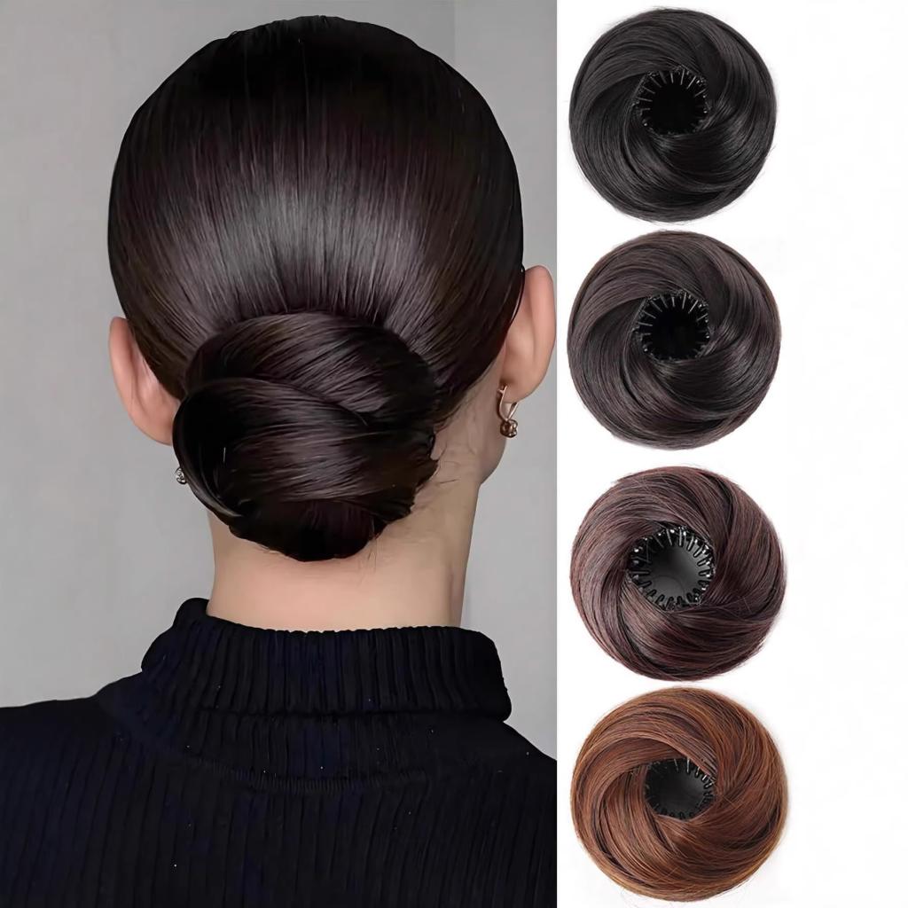 Wig Bun Hair Tie For Women