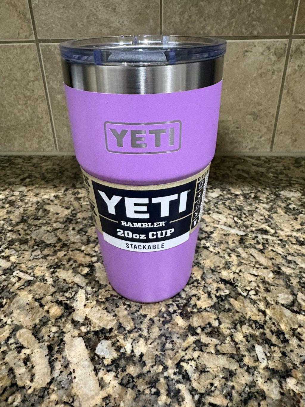 Yeti Rambler 20oz Stackable Cup Tumbler w/Magslider Color: Desert Bloom (New)