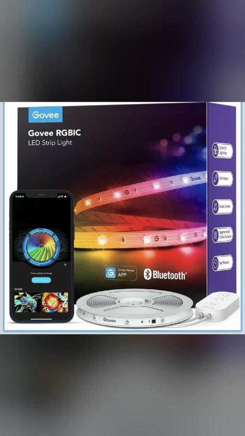 this one keeps selling out Govee RGBIC LED Strip Lights 16.4ft Smart…