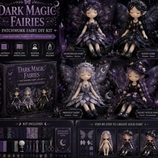 DIY Patchwork Fairy Set Fairy Series