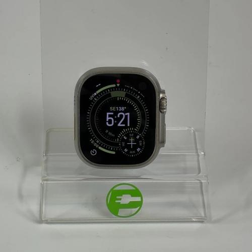 Unlocked Apple Watch Ultra 49MM Natural Titanium MQEW3LL/A Face Only