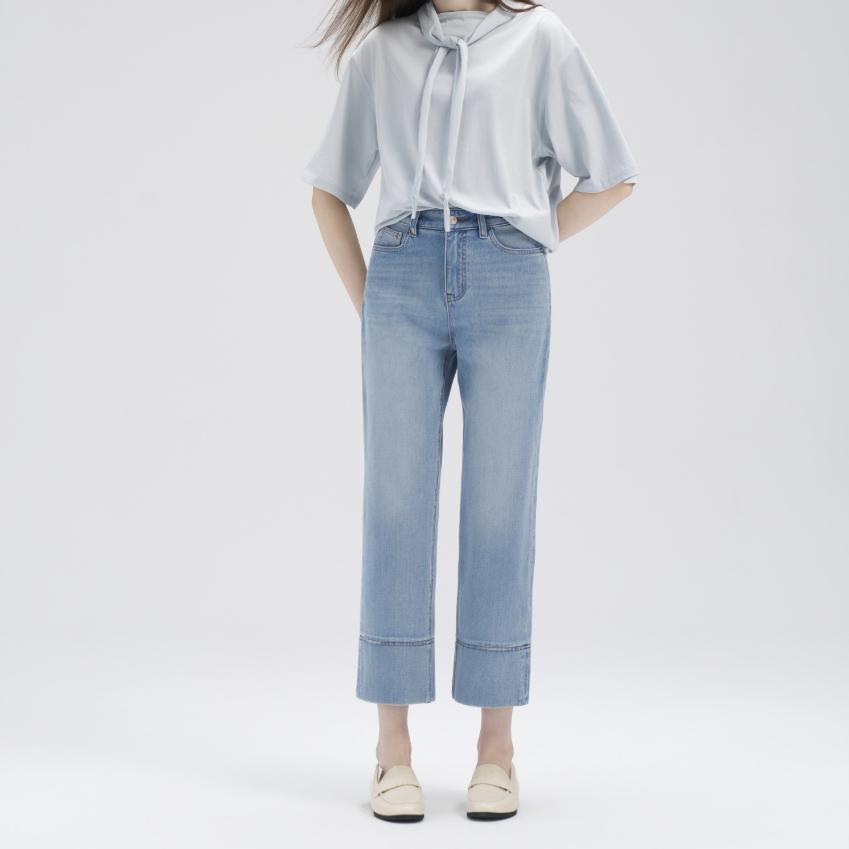 Women's Straight-leg, Versatile, Slimming Jeans