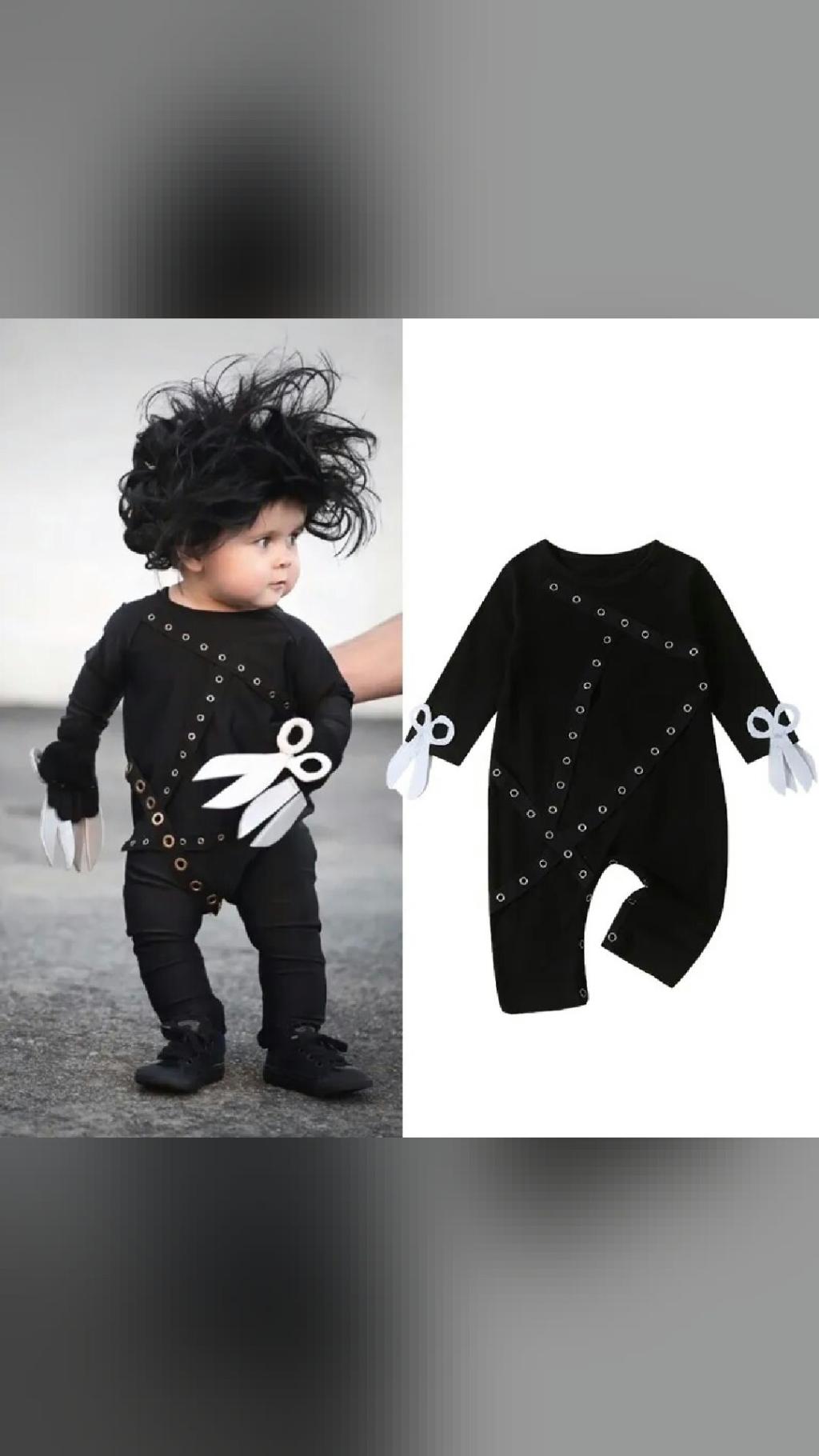 this one's a scream NEW Baby Toddler Boys Edward Scissorhands…