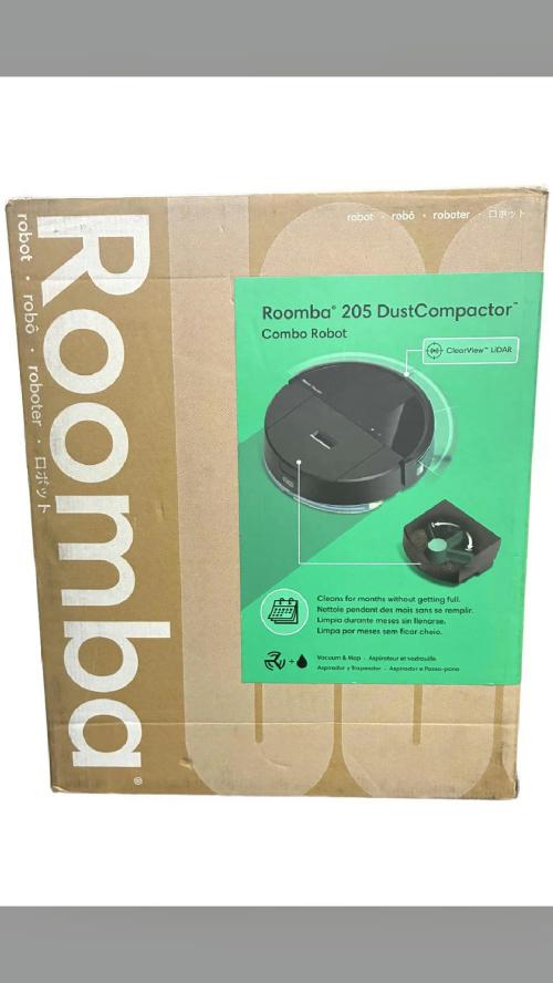 home upgrade iRobot Roomba 205 DustCompactor Combo Robot Vacuum & Mop…