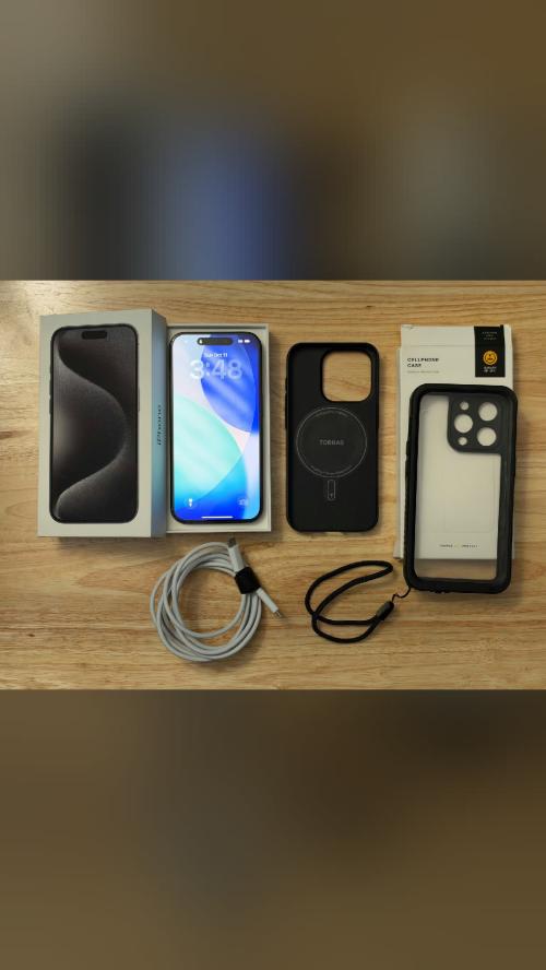 someone's selling this right now Apple iPhone 15 Pro - 1 TB - Black…