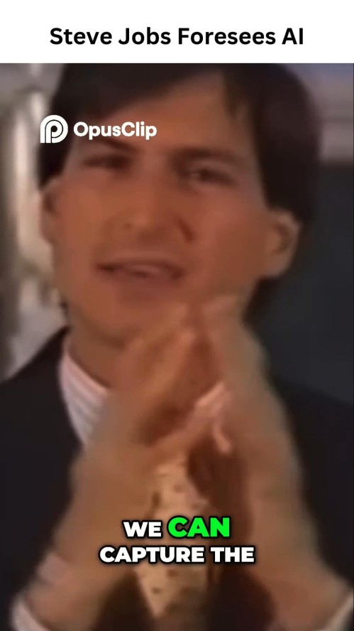 Steve Jobs accurately foresees AI