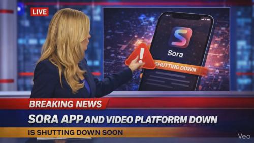 Breaking News: Open Ai's Sora Video AI platform will be shutting down soon
