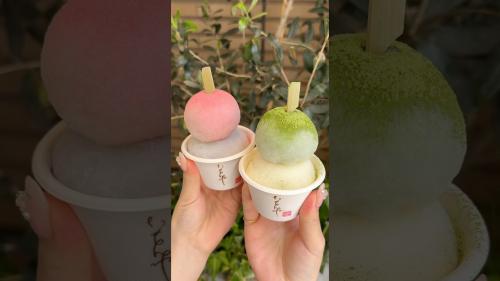 Cute Gelato Mochi #たもグルメ #japanesefood