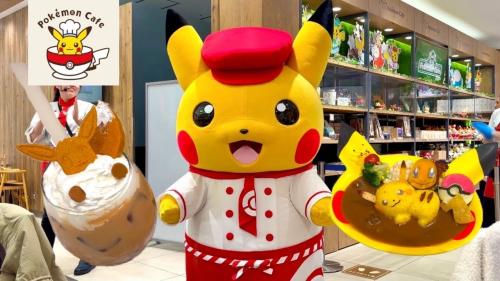 【予約困難】ピカチュウに会える！ポケモンカフェ大阪に行ってみた！限定メニュー・グッズ・ピカチュウのダンス体験レポ