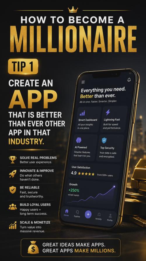 TIP 1
#app #millions