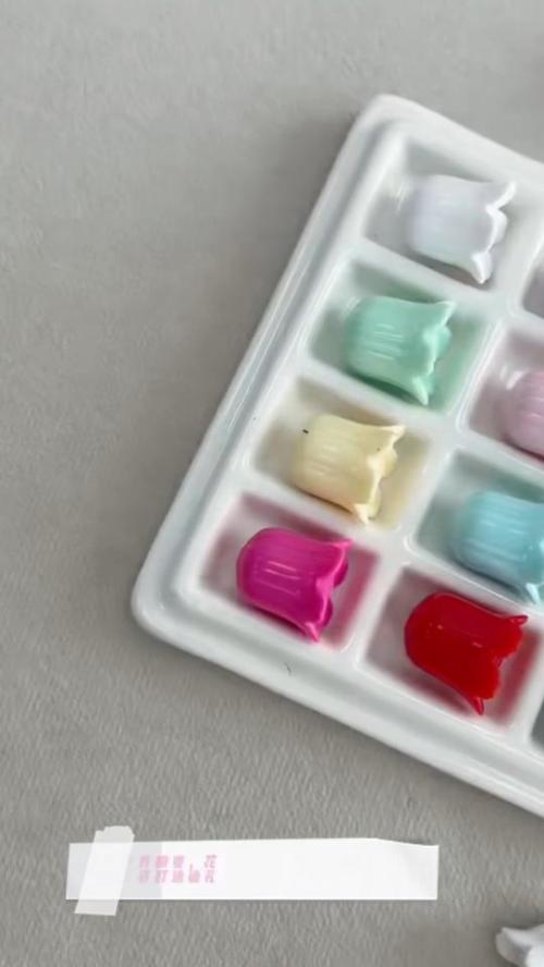 Cute Acrylic Lily Of The Valley Flower Beads, Straight Hole Spacer Charms For DIY Jewelry, Bracel…