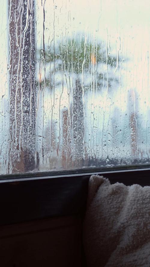 rain on window