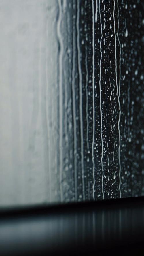 rain on window